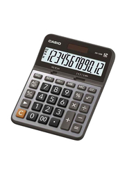 Casio 12-Digit Basic Calculator, DX-120B, Silver/Black/Grey