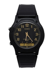 Casio Classic Analog/Digital Watch for Men with Resin Band, Water Resistant, AW-49H-1BVDF, Black