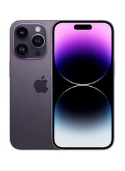 Apple iPhone 14 Pro 256GB Deep Purple, 6GB RAM, 5G, Single Sim Smartphone