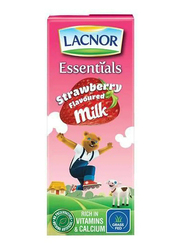 Lacnor Essentials Strawberry Flavoured Milk Drink, 180ml