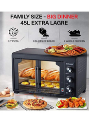 Sonashi 45L French Electric Oven, 2000W, STO-735F, Black