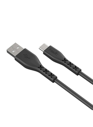 Havit 1-Meter Fast Charging USB Charging Cable, USB Type-A to USB Type-C, Black