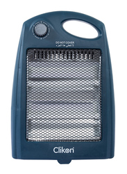 Clikon Quartz Room Heater, 800W, Blue