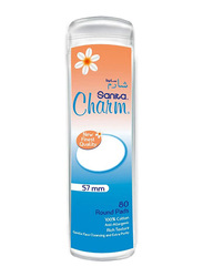 Sanita Charm Napco Round Pad, 80 Pieces