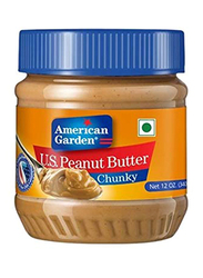 American Garden Chunky Peanut Butter, 340g