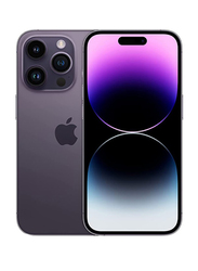 Apple iPhone 14 Pro 128GB Deep Purple, 6GB RAM, 5G, Single Sim Smartphone