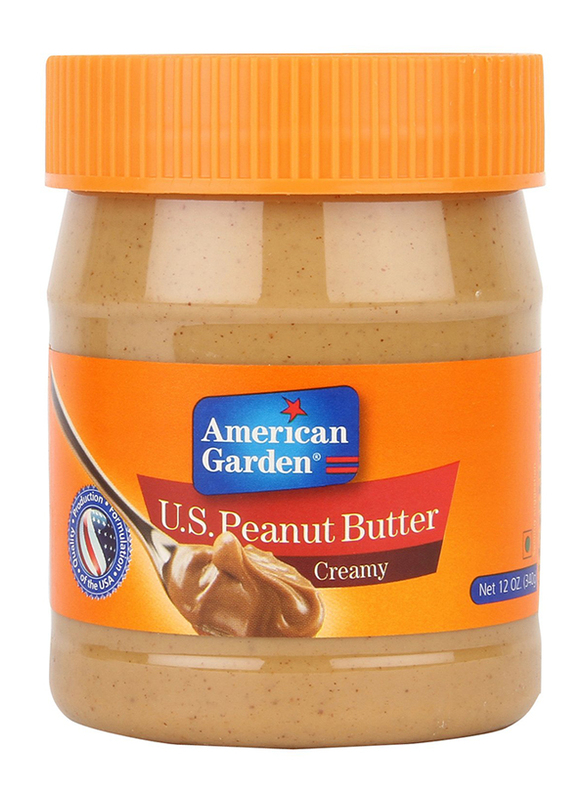 American Garden U.S. Creamy Peanut Butter, 340g
