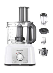Kenwood Food Processor, 1000 Watts, FDP65.750WH, White