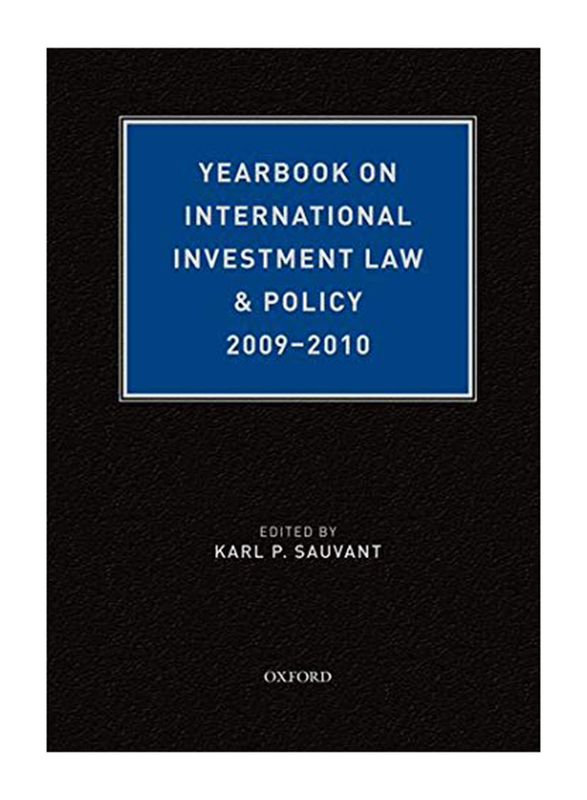 

Yearbook on International Investment Law & Policy 2009-2010, Hardcover Book, by: Karl Sauvant