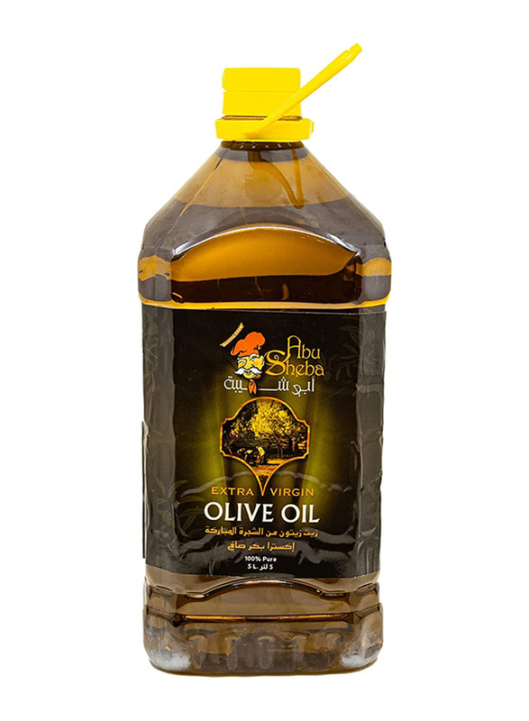 Abu Sheba Premium Quality Virgin Olive Oil, 5 Liter