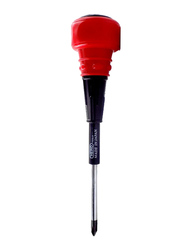 Hero 8-inch x 6mm Electrical Works Screwdriver Star, Black/Red