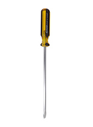Hero Amber 6-inch x 4mm Colour Line Screwdriver Flat, Yellow