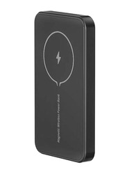 Protect 5000mAh Power Bank with USB C Cable, YCX19, Black