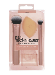 Real Techniques By Sam & Nic Ultimate Base Set for Foundation and Concealer, Rose Gold