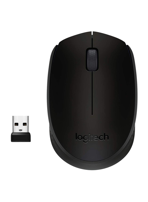 

Logitech M171 Wireless Optical Mouse, Black