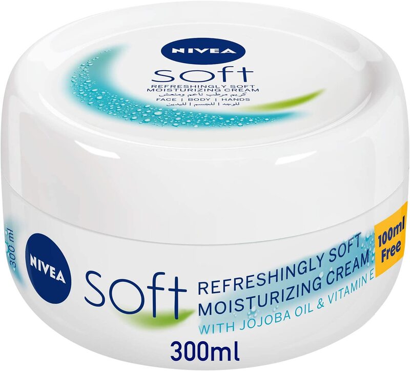 Nivea Soft Refreshing Moisturising Cream Jar, 300ml