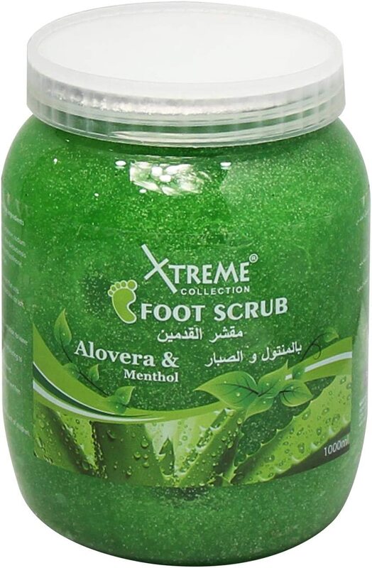 

Xtreme Collection Menthol & Aloe Vera Foot Scrub, 1000ml