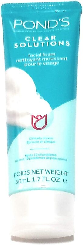 

Pond's Acne Clear White Face Wash Cleanser for Acne Blemishes Oil Control, 50gm