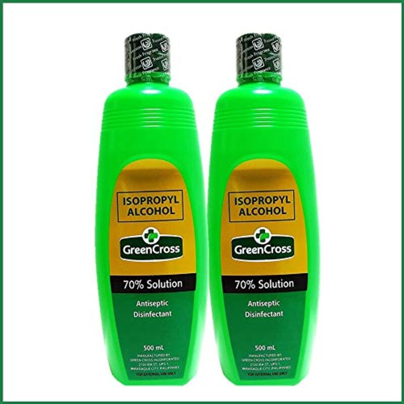 

Green Cross Isopropyl Alcohol Antiseptic Disinfectant, 500ml