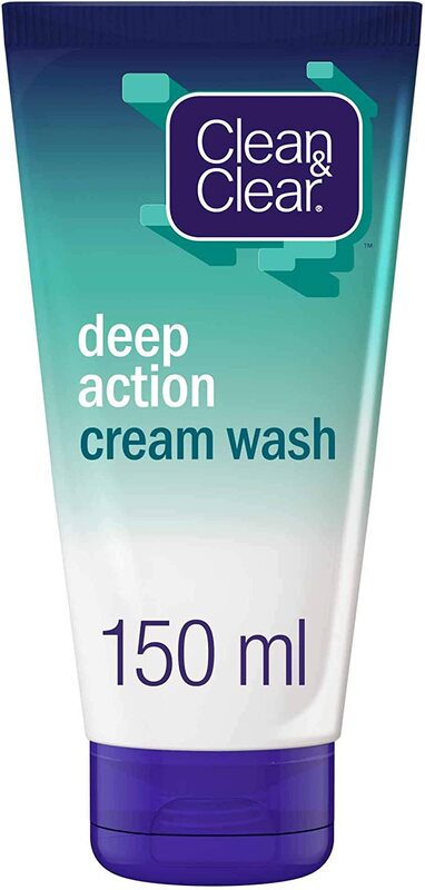 

Clean & Clear Deep Action Face Cream Wash, 150ml