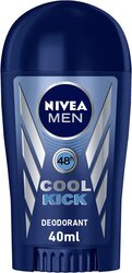 Nivea Men Cool Kick Fresh Scent Deodorant Stick for Men, 40ml