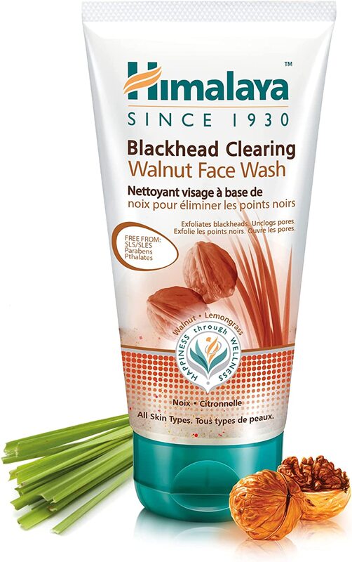 

Himalaya Blackhead Clearing Walnut Face Wash, 150ml