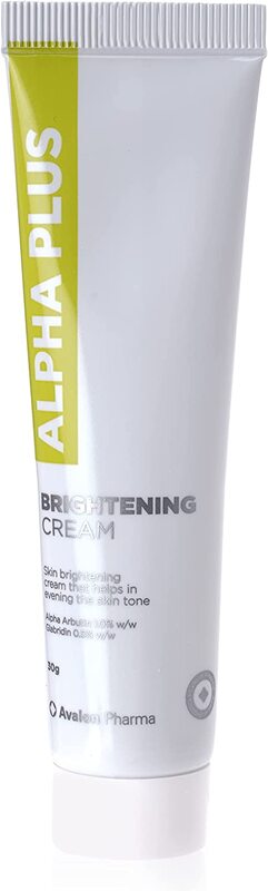 

Avalon Pharma Alpha Plus Cream for Skin Brightening, 30gm