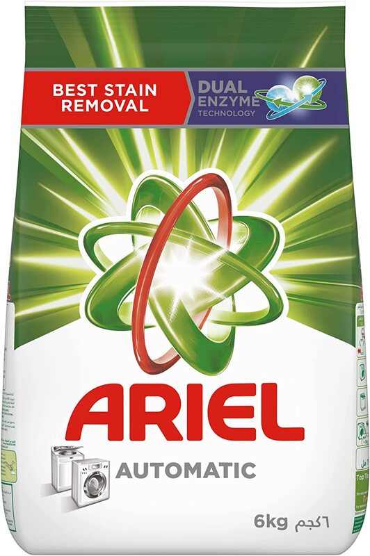 

Ariel Original Automatic Laundry Detergent Powder, 6Kg