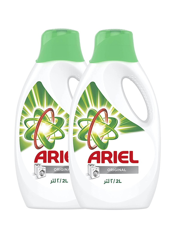 

Ariel Original Scent Automatic Liquid Gel, 2 x 1.8 Litres