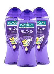 Palmolive Shower Gel Aroma Sensations So Relaxed Body Wash, 3 x 500ml