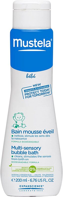 

Mustela Multi-Sensory Bubble Bath, 200ml