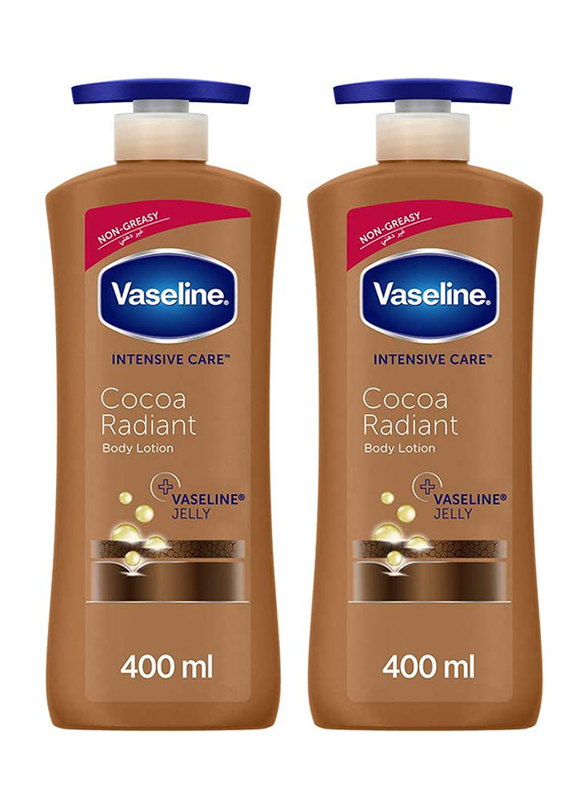 

Vaseline Cocoa Radiant Body Lotion, 2 x 400ml