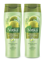 Vatika Nourish & Protect Shampoo, 2 x 200ml