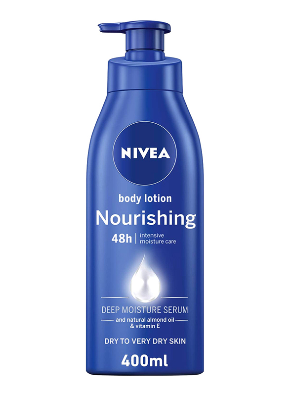 

Nivea Extra Dry Skin Nourishing Almond Oil & Vitamin E Body Lotion, 400ml