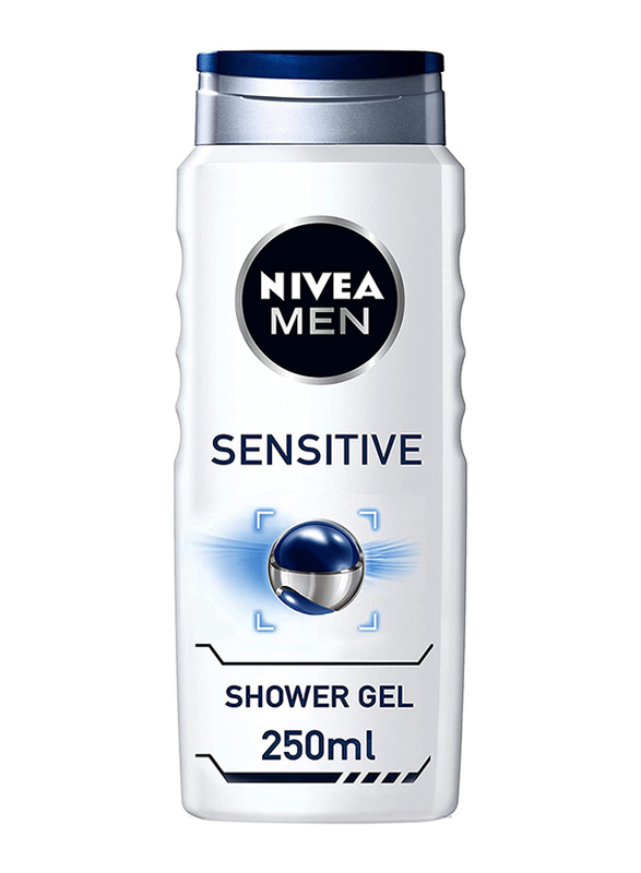 

Nivea Men 3-in-1 Shower Gel Sensitive Bamboo Extract Masculine Scent Body Wash, 250ml