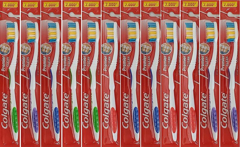 

Colgate Premier Extra Clean Toothbrushes, 12 Pieces