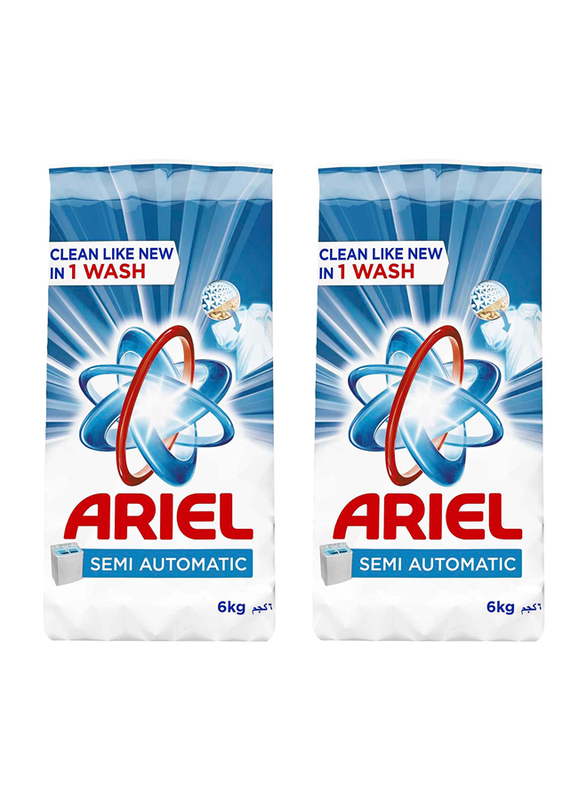 

Ariel Laundry Powder Detergent Original Scent, 2 x 6Kg