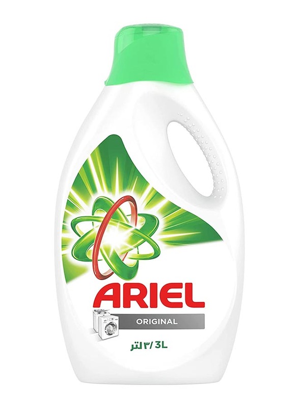 

Ariel Original Scent Automatic Power Gel Laundry Detergent, 3 Litres