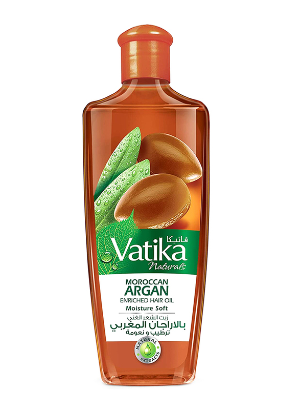 

Vatika Naturals Argan Enriched Hair Oil, 200ml