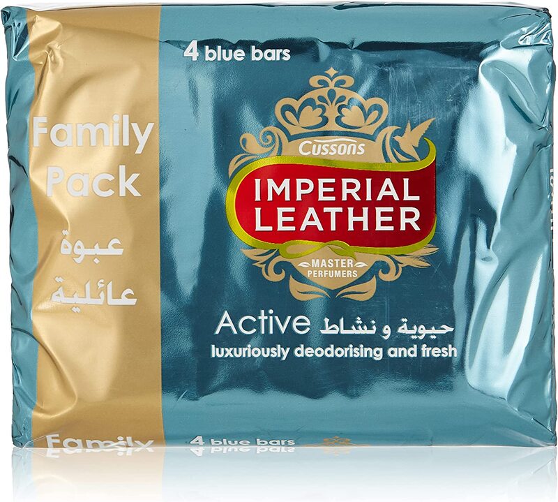 

Imperial Leather Active Soap, 175gm, 4 Pieces