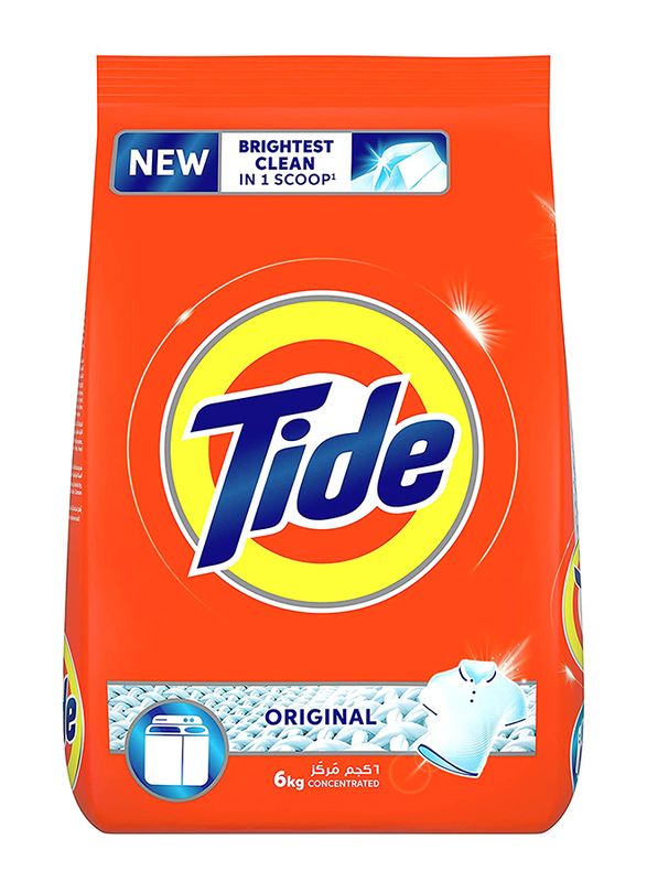 

Tide Original Scent Detergent Powder, 6Kg