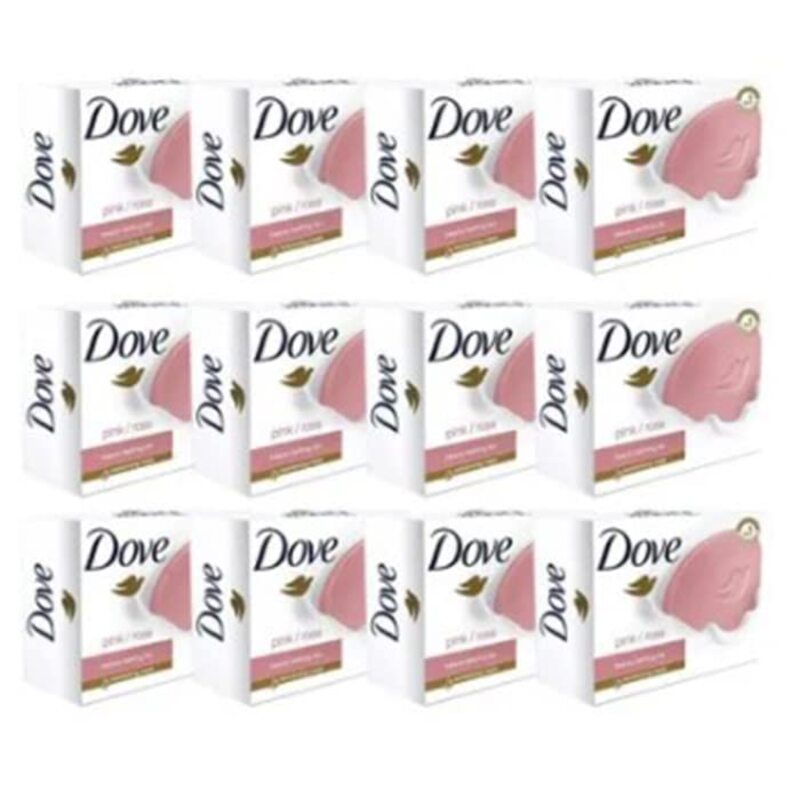 

Dove Beauty Cream Pink Bar Soap, 12 x 135g