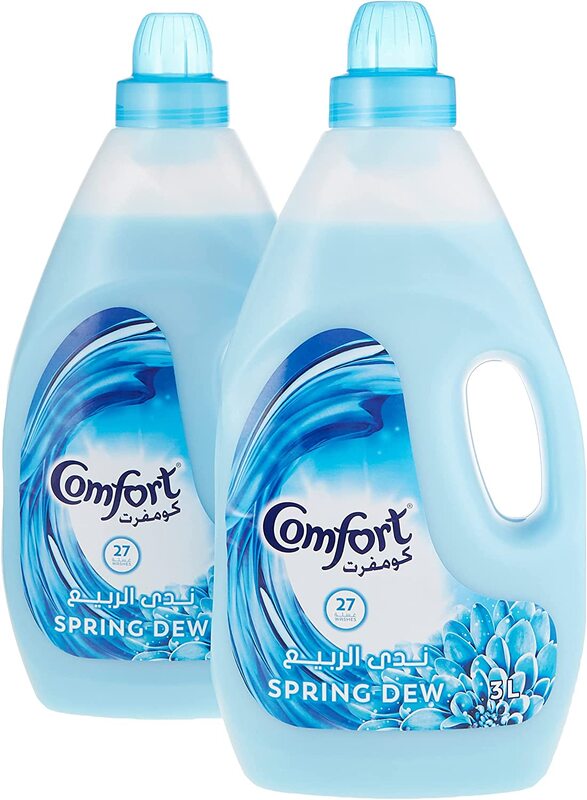 

Comfort Spring Dew Fabric Softener, 2 x 3 Liters