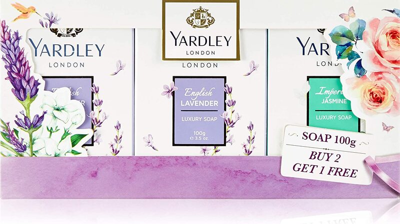

Yardley London Yardley Soap Tri Pack Saver, 100gm, 3 Pieces