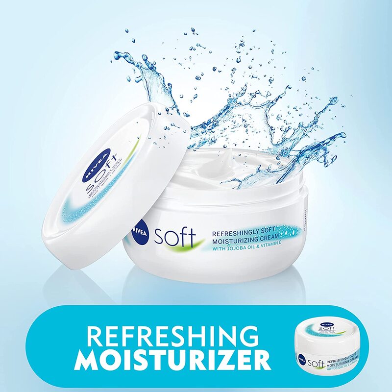 Nivea Soft Refreshing Moisturising Cream Jar, 300ml