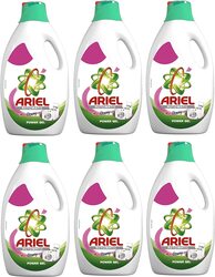 Ariel Touch of Downy Freshness Automatic Liquid Detergent, 6 x 2 Liters
