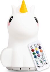 Lumiworld Lumipets Bluetooth Unicorn Nightlight for Baby, White