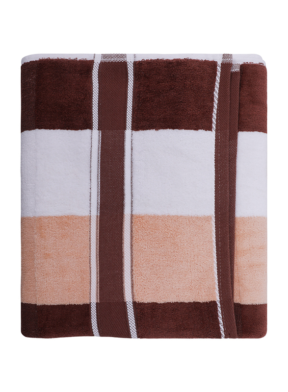 

Parry Life Premium Quality Cotton Towel, Brown/White/Cream