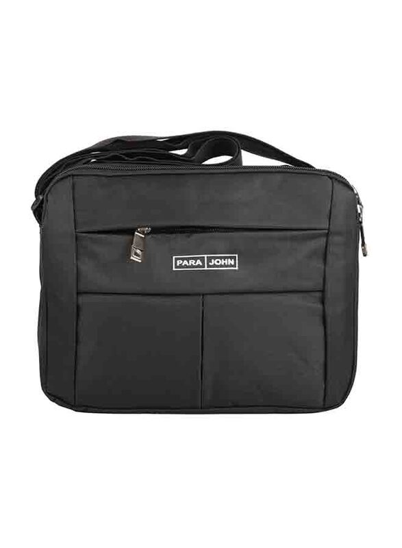 

Para John Multipurpose Accessory Travel Small Uniesx Crossbody Shoulder Bag, Black