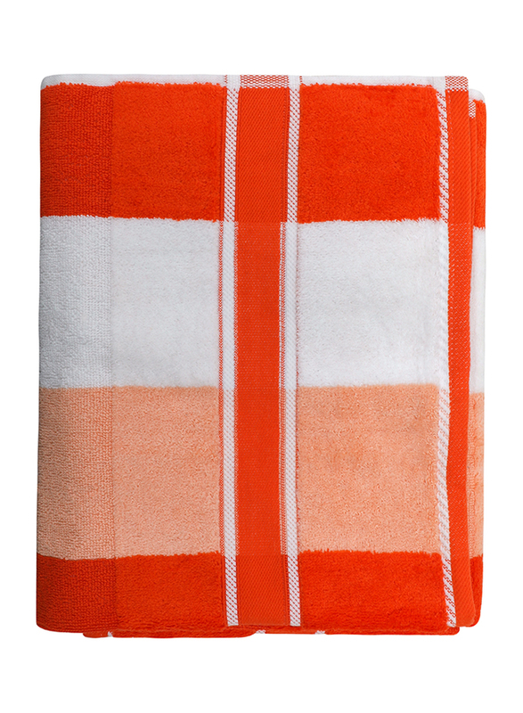

Parry Life Premium Quality Cotton Towel, Orange/White